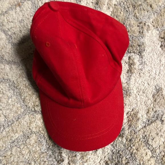 😍😍Plain red trucker hat - Picture 1 of 3